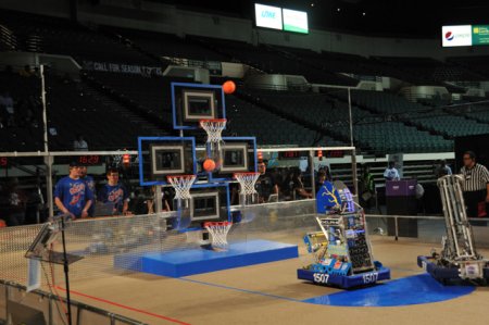 Zeus, our 2012 robot puts on a show